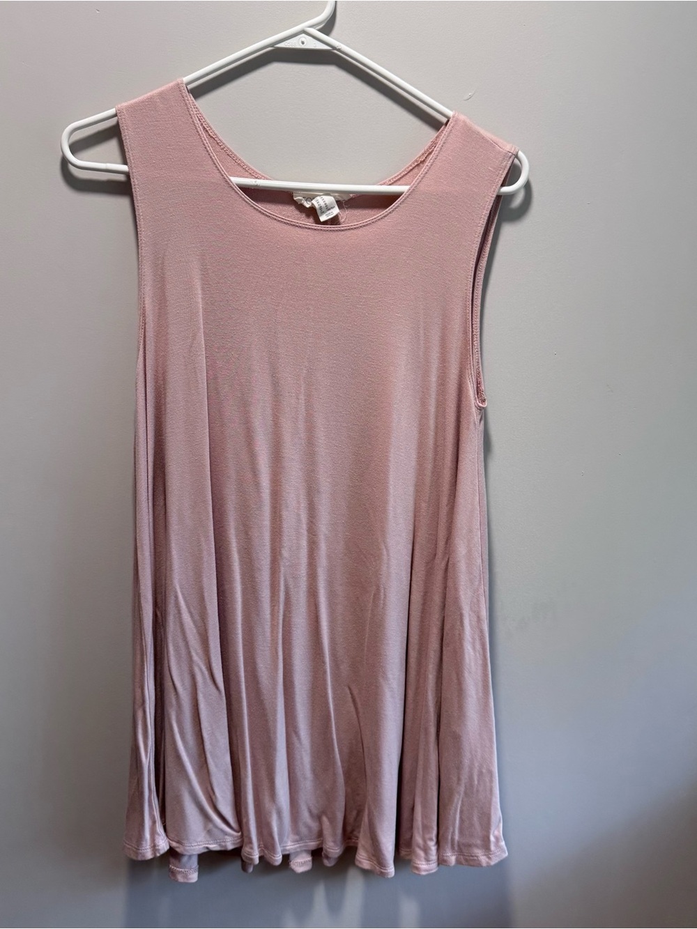 Forever 21 Light Pink Mini Swing Dress